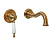Смеситель для раковины Migliore Oxford ML.OXF-6345 Bi Br настенный с внутренней частью