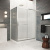 Душевой уголок Vegas Glass ZP+ZPV Protec 135*70 04 Moru, профиль никель, стекло Moru