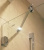 Шторка на ванну GuteWetter Lux Pearl GV-001A левая 50 см стекло бесцветное, фурнитура хром Шторка на ванну GuteWetter Lux Pearl GV-001A левая 50 см стекло бесцветное, фурнитура хром
