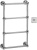 Полотенцесушитель электрический Vogue Colonnade CL004A E 775x475/AC012 75-400W Chrome с регулятором напряжения Полотенцесушитель электрический Vogue Colonnade CL004A E 775x475/AC012 75-400W Chrome с регулятором напряжения