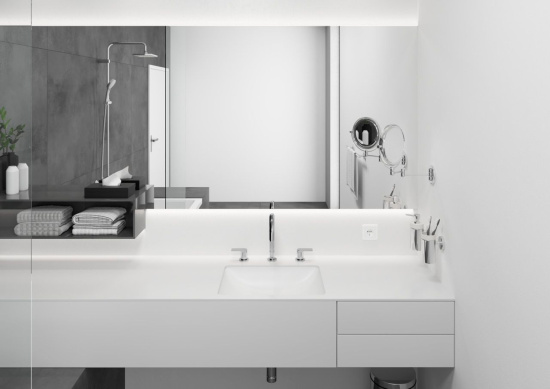 Смеситель для раковины Hansgrohe Vernis Shape 71563000 хром