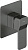 Смеситель для душа Omnires Slide SL7745GR с внутренней частью, графит