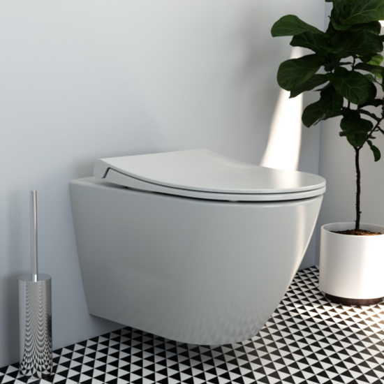 Унитаз подвесной VitrA Sanibelle 7551B003-0075 безободковый
