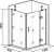 Душевой уголок Good Door Saturn WTW+SP правый 120х80х185 см Душевой уголок Good Door Saturn WTW+SP правый 120х80х185 см