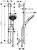 Душевой гарнитур Hansgrohe Raindance Select S 26322400