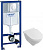 Инсталляция Grohe Rapid SL 38721001 с кнопкой + унитаз подвесной Villeroy & Boch O'Novo 5660HR01 alpin