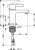 Смеситель для раковины Hansgrohe Metris S 31060000 Смеситель для раковины Hansgrohe Metris S 31060000