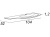 Мебельная раковина Cezares 50154 104х52 R bianco