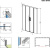 Душевая дверь в нишу Radaway Idea DWD 180 Душевая дверь в нишу Radaway Idea DWD 180
