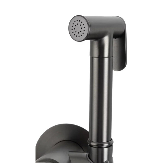 Гигиенический душ Filarete Roun FL100BG со смесителем, графит