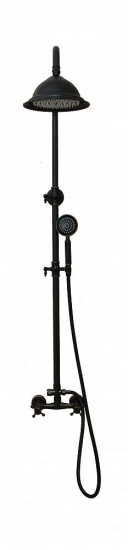 Душевая стойка Boch mann Diva черная матовая