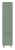 Пенал Brevita Виктори 35 R, зеленый