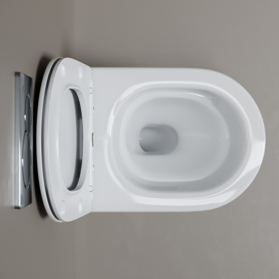 Подвесной унитаз Ceramicanova Тренд (Vogue) CN4008TMW
