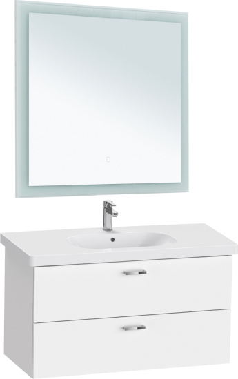 Тумба с раковиной Duravit XBase 100 белая