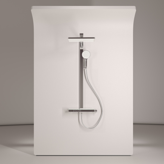 Душевая стойка Sancos Vos SC6100CH термостат, хром