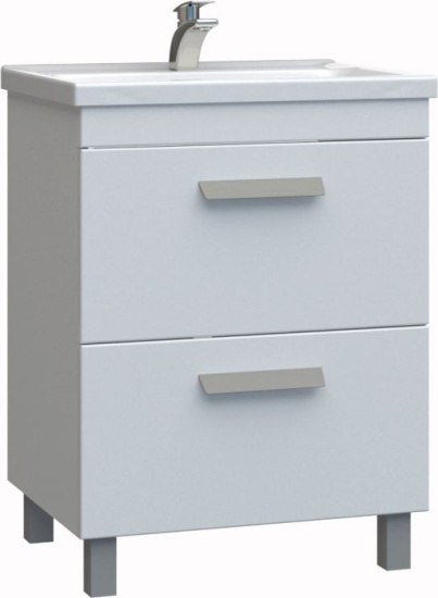 Тумба с раковиной Vigo Nova 60 2 ящика