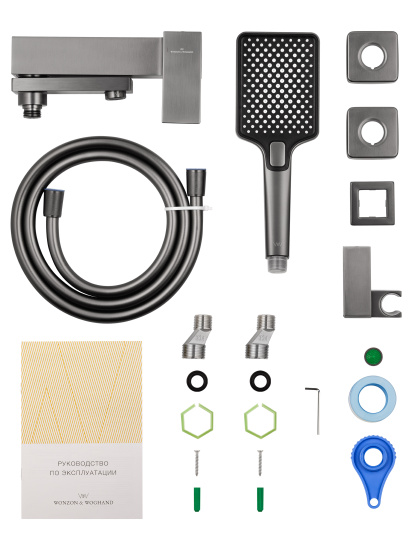 Смеситель для ванны Wonzon & Woghand Cube WW-88639016-BGM