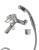 Смеситель для ванны Haiba HB60556 хром