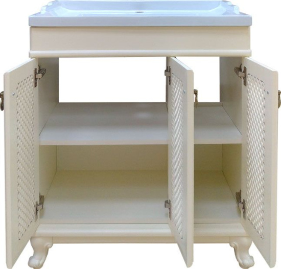 Мебель для ванной Misty Вивьен 80 слоновая кость