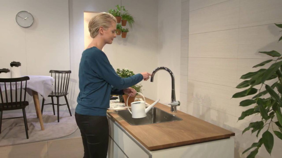 Смеситель для кухни Hansgrohe Talis M51 72814000 хром