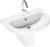 Раковина Hatria Erika Pro 62 см Раковина Hatria Erika Pro 62 см