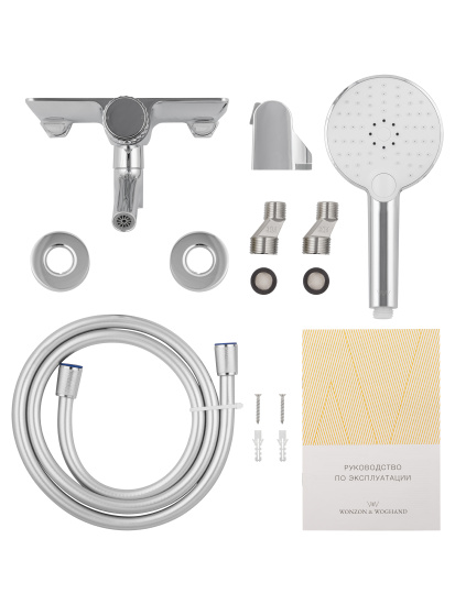 Смеситель для ванны Wonzon & Woghand Click WW-FE05L221-CR