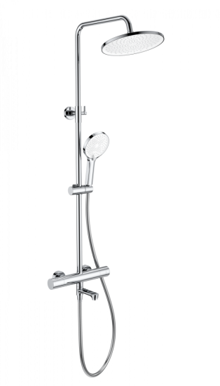 Душевая стойка Wonzon & Woghand WW-B3069-CR с термостатом