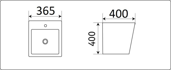 Раковина CeramaLux 500P