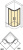 Душевой уголок Huppe X1 140601.069.321 80x80 см, R500 Душевой уголок Huppe X1 140601.069.321 80x80 см, R500