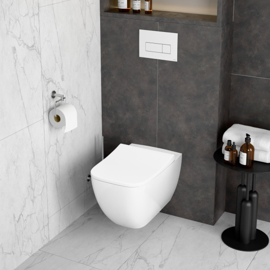 Унитаз подвесной VitrA Shift 7742B003-0075 безободковый