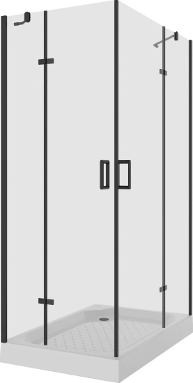 Душевой уголок Niagara Nova NG-6817-08 BLACK