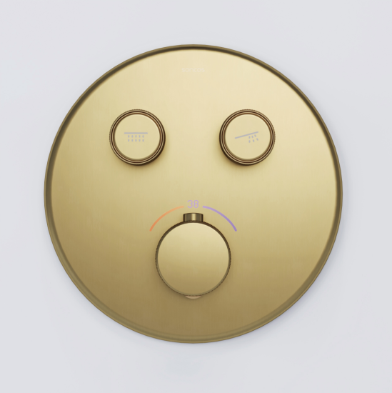 Душевая система SANCOS Space SC3006BG, золото брашированное