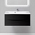 Тумба с раковиной BelBagno Marino 100 nero lucido
