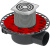Душевой трап TECE TECEdrainpoint S горизонтальный DN 70 DN 50