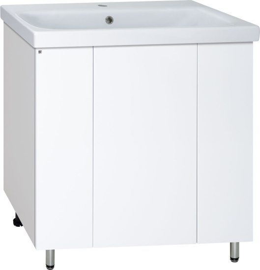 Тумба с раковиной Misty Лира 80 напольная