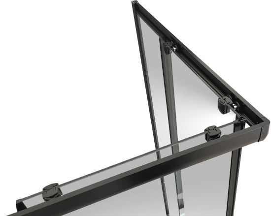 Душевой уголок Royal Bath BP RB8100BP-T-BL-L 100x80 с поддоном