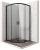 Душевой уголок Ambassador Queen 11011201Black 90x90 см