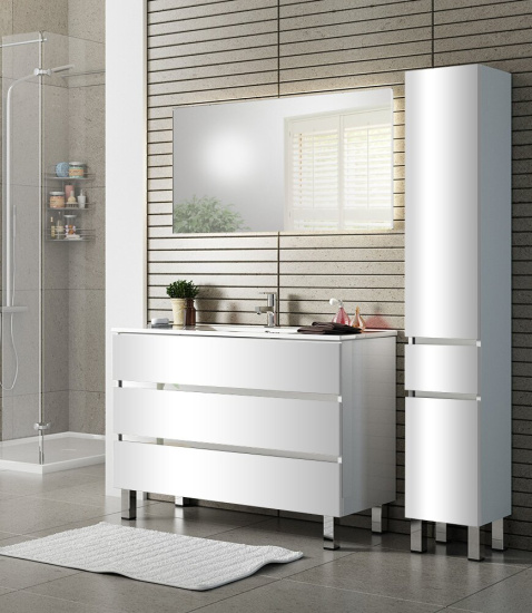 Пенал Sanvit Кубэ-3 белый глянец