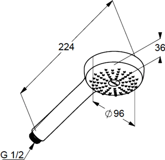 Душевой комплект Kludi Bozz 386300576