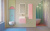 Мебель для ванной Jorno Pastel 58 розовый иней