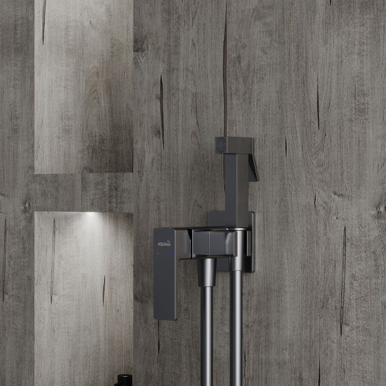 Гигиенический душ AQUAme Savona AQM6817GM со смесителем