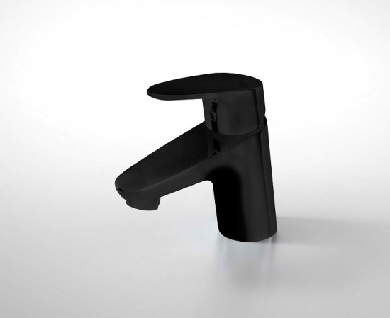 Смеситель для раковины Bravat Drop F14898BM-1 черный