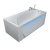Акриловая ванна Aquatika Кинетика 170 см Basic