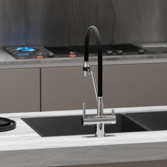 Смеситель для кухни Sancos Dora SC4003CH, хром