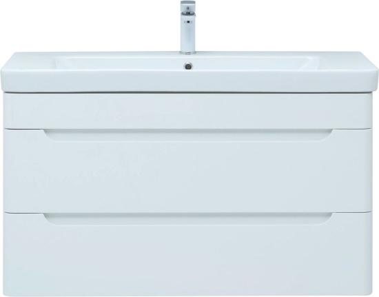 Тумба с раковиной Aquanet София 105 2 ящика