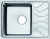 Мойка кухонная Iddis Reeva REE61SLi77