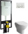Инсталляция с унитазом VitrA Zentrum 9012B003-7205 4 в 1 без микролифта