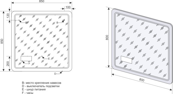 Мебель для ванной Style Line Атлантика 80 Люкс Plus, напольная, белая