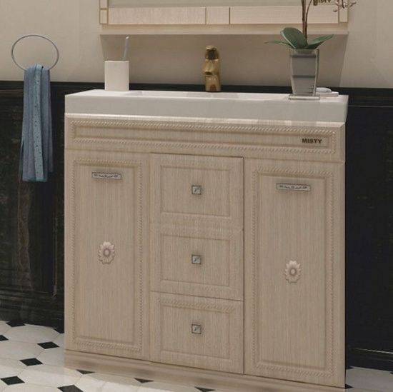 Мебель для ванной Misty Roma 90 ясень патина