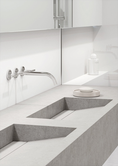 Смеситель для раковины Kludi Nova Fonte Puristic 201460515 с внутренней частью